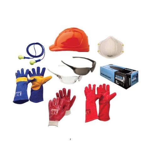 Safety gear at Allfast Solutions NZ