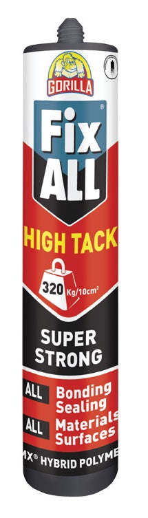 Gorilla FixALL High Tack Sealant and Adhesive 465gr