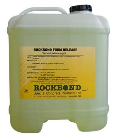 Rockbond Release Agents