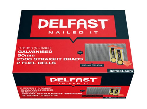 Delfast Brads C Series 16 Gauge + Fuel Pack