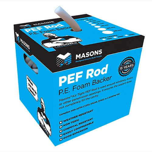 Masons Airtight PEF Backing Rod