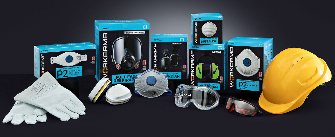 Safety gear at Allfast Solutions NZ