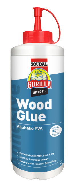 Gorilla Aliphatic PVA Wood Glue 500ml