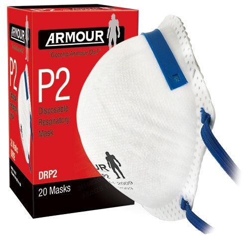 Armour Disposable Respirator Mask - P2