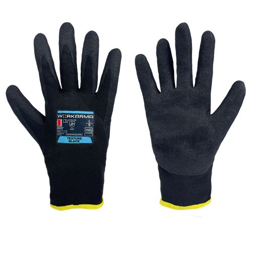 Workarama Texture Black General Purpose Glove