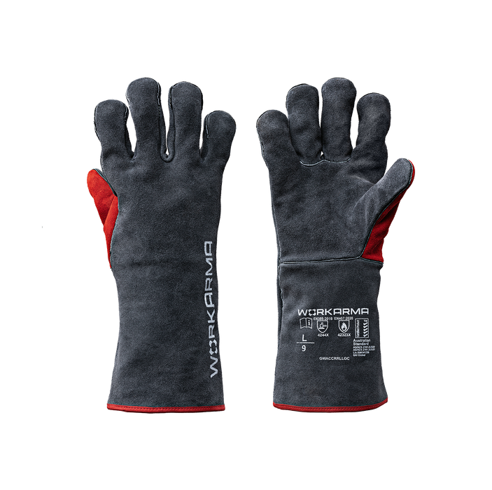 Red Welding Glove