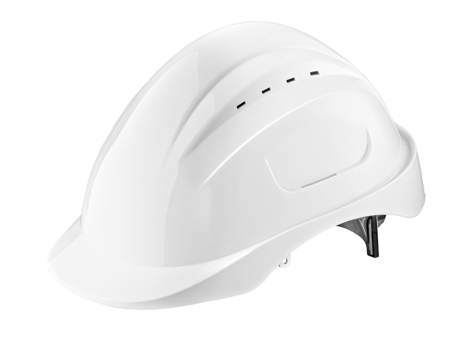 Workarama Vented Hard Hat White