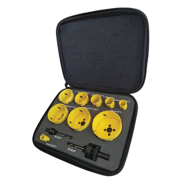 DART Tradesman Holesaw Kit - 11 piece