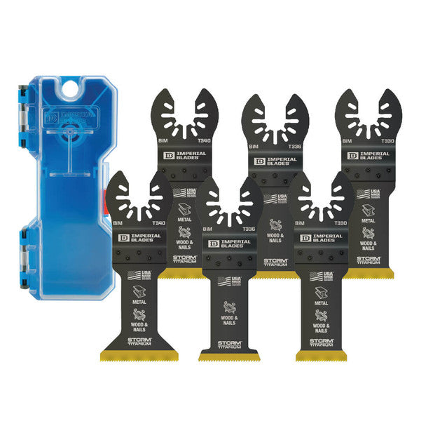 Oscillating Blade Imperial Metal / Wood 6 pack