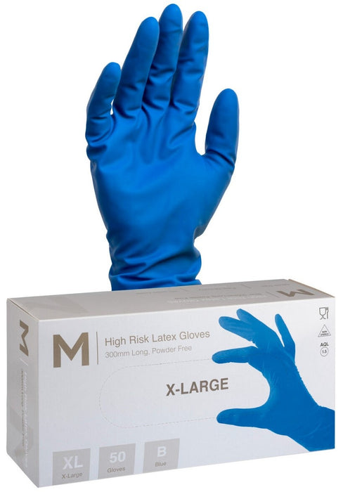 Mathews High Risk Latex Gloves 18.5g