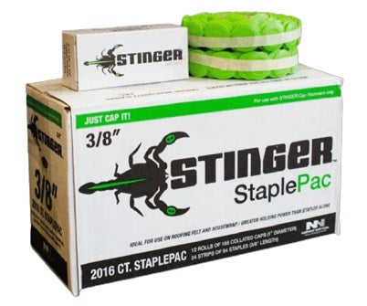 Stinger Cap Staples