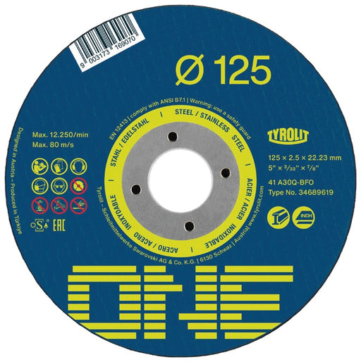 Tyrolite One Cutting & Grinding Discs
