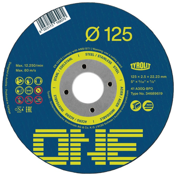 Tyrolite One Cutting & Grinding Discs