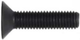 1/2 Countersunk Socket Screw UNC Black