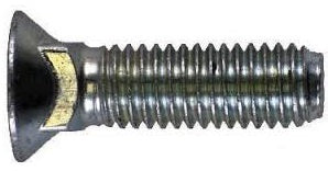 7/16 Plow Bolts UNC Zinc Grade 8