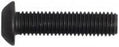 M12 Socket Button Screw Black