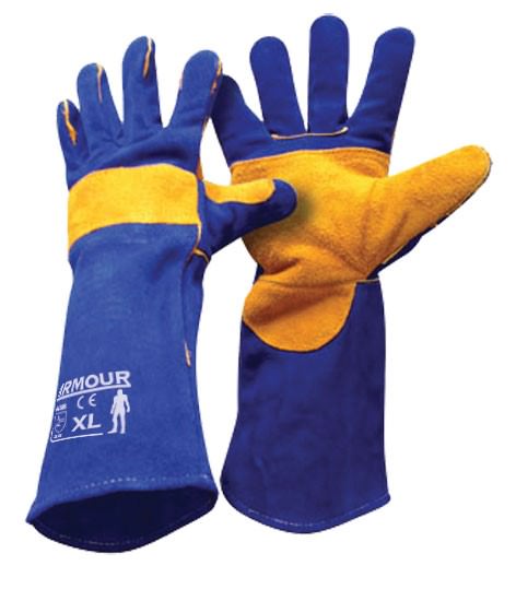 Welding Glove Blue 40cm