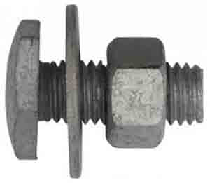 Fascia Bolt Galvanised Class 8.8