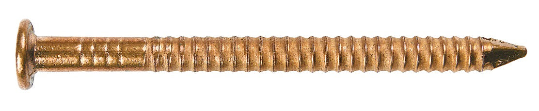 Nail Annular Groove Flat Head Silicon Bronze