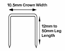 Delfast Staples 155 Series