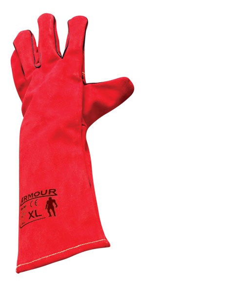 Welding Glove Red (Lefties) 40cm