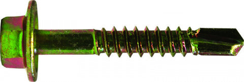 Tek Screws - Steel Zinc Yellow no Seal
