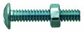Gutter Bolt & Nut Imperial Zinc Plate