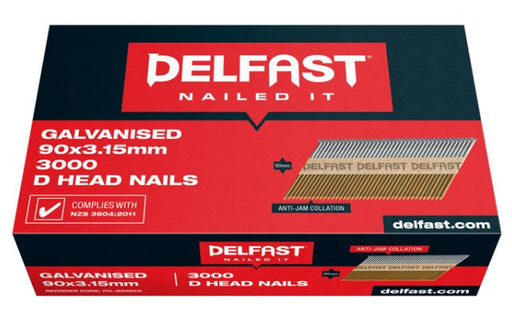 Delfast Gun Nails Galvanised (3000)