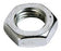 Half Lock Nut Zinc Plate Metric Fine