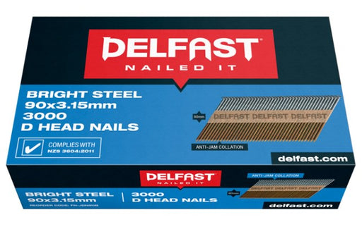 Delfast Gun Nails Bright (3000)