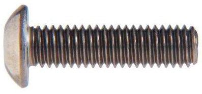 M12 Socket Button Screw Stainless 316